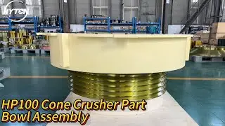 HP100 Cone Crusher Machine Accessory Bowl Assembly