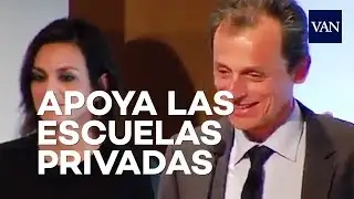Pedro Duque sobre la escuela privada: 