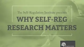 Why Self-Reg Research Matters | Self Regulation Institute with Dr. Stuart Shanker