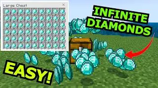 SIMPLE 1.21 DIAMOND FARMING METHOD In Minecraft Bedrock Edition