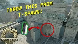 CS2 Ancient - Deep Cave Smoke From T Spawn