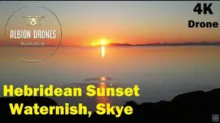 Awesome Waternish Sunset - a Hebridean View from Skye - DJI MINI3 Pro 4K