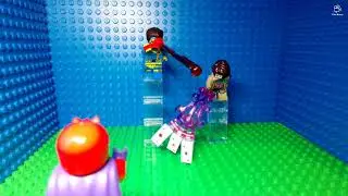 The x-men VS the fantastic 4 stop motion 