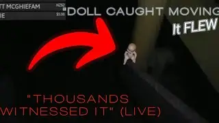 DOLL Seen MOVING 😱 during live 3am Challenge