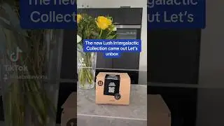 New Lush Intergalactic products 🌌 @LushArchive #unboxing