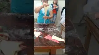 formando pan de bigote 🥐!