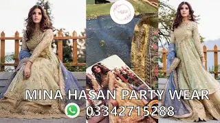 🔥Mina Hasan Luxury Pret collection 2021 | Meena Hasan Party wear Replica | AQS Clothing
