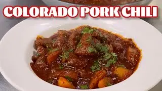 Colorado Pork Chili & Potatoes #chefarchiepie