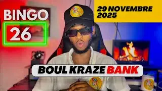 Boul Cho pou jodi a 29 Novembre 2025 (Bingo 26 Florida) #boulchopoujodia #choloto509 