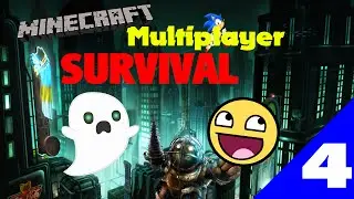 Minecraft Survival Multiplayer: Part 4 -Bath Salt!- (With Awesome-Face Gaming)