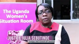 Justice Julia Sebutinde, Judge at ICJ sends a message of peace #UgandaDecides