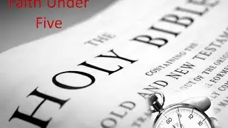 Faith under five   Jesus and the Law