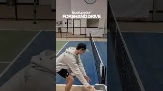 The Forehand Drive Drill That Changes Everything | Pickleball Training ⚡️ #pickleballtips