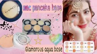 Mac base/Glamorous base/full Honest Review/Bridal base/Parlour Secret base