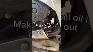 Quick Motorcycle Oil change