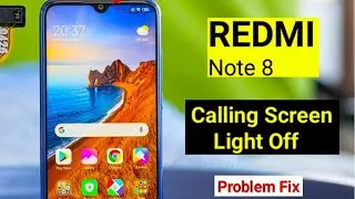Redmi Note 8 Sensor Proximity Problem Solved ✅| Redmi calling Sensor problem | Display light off