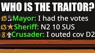 Finding the imposter that outed their own teammate... - BetterTOS2 Town Traitor