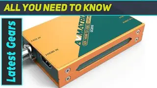 AVMATRIX UC2018 HDMI/SDI to USB3.1 Type-C Uncompressed Video Capture - The Best Game Capture