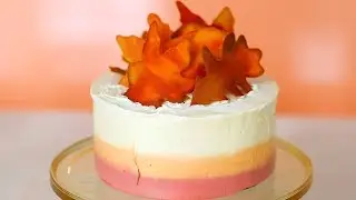 Fall Leaves Ombre Cake- Sweet Talk with Lindsay Strand