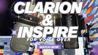 Aim Inspire and Lauten Clarion - Two of My Favorite Mics for Voice Over