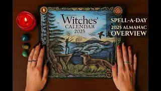 3 Witchy 2025 Calendar Previews | Llewellyn & Gothic Art Calendars