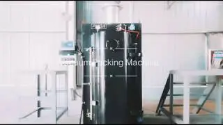 25kg Zinc Stearate, Carbon Black, Activated Carbon Vacuum Packing Machine Running Video