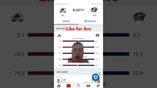 Colorado Avalanche Vs. Columbus Blue Jackets #nhlpicks #nhlpredictions #shorts #today #nhlanalysis