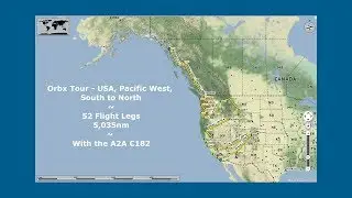 E10 - Orbx Tour - USA Pacific West - Sonoma Co (KSTS) to Lake Tahoe (KTVL)