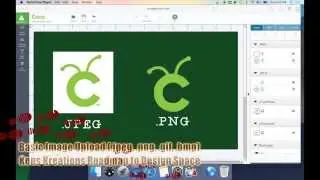 Cricut Design Space 2.0 - How To Upload Basic Files (JPEG, PNG, GIF, BMP)