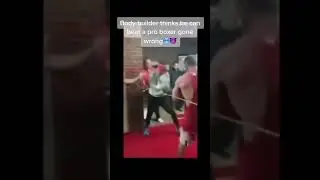 Body builder vs Boxer 😳