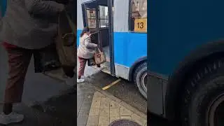 Краснодарский троллейбус 142, маршрут №13 Спасибо за видео: @V_depo