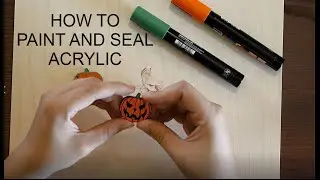 How to Paint and Seal Laser Engraved Acrylic Jewelry