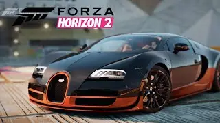 2011 Bugatti Veyron Super Sport Top Speed Test. Forza Horizon 2 Gameplay