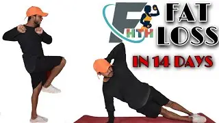 FAT LOSS in 14 days (full body) | 8 minute Home Workout // kuldeep indoria