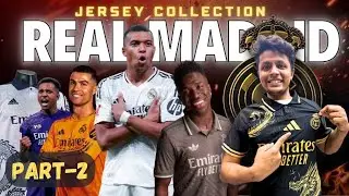 Latest Real Madrid 2025 Jersey in One Video | Part-2 Full Kit Review Sports Plaza #realmadrid #fyp
