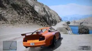 Dam Reservoir Custom Land Race GTA 5 Gameplay