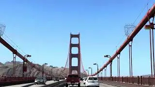 6.18.25 Golden Gate Bridge, trip back to Marin,  no dragon noted