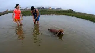 traycie aprendiendo a nadar