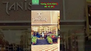 Tanishq Gold Rate Today 28-12-24🥰❤️ #shots #goldrate #tanishq #goldprice #necklace #sona #chandi
