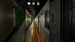 Rail fanning 5 train via 7th av. Line leaving the Station #fypシ #subwaytrain #nycsubway #irt #subway