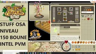 DOFUS RETRO PVM PRESENTATION OSA 150 FULL INTEL PANO SIMPLE PAS CHER