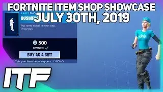 Fortnite Item Shop *NEW* BUSINESS HIPS EMOTE! [July 30th, 2019] (Fortnite Battle Royale)