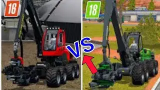 Farming simulator | Fs16 vs Fs18 Timesplay | gameplay | multiplayer |