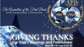 AFB 60th General Convention 2021 | Sunday Morning Service