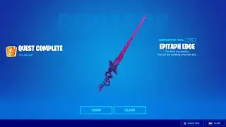 How to Ignite Structures to Unlock Epitaph Edge Pickaxe | Fortnite