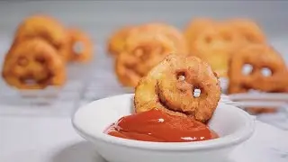 Homemade Potato Smileys|TITI&NIA