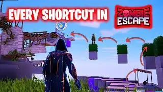 *EVERY* Shortcut in Fortnite Zombie Escape Tag!!