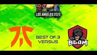 | DOTA2 | Fnatic vs BOOM Esports | GAME 2 | |BO3] ESL One Los Angeles 2020 - Online: SEA