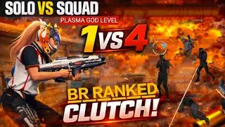 COMEBACK SOLO VS SQUAD PLASMA GOD LEVEL GAMEPLAY😎💯🤯 | GARENA FREE FIRE 