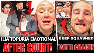 Topuria BREAKS DOWN After Court Date 😢 | Sean Strickland ENDS Coach Feud 🤯
